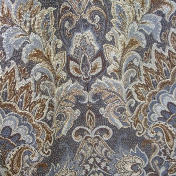 Focus 2000 Size16W Jacquard fabric Jacket w/ rhinestone buttons NWOT - Picture 6 of 10